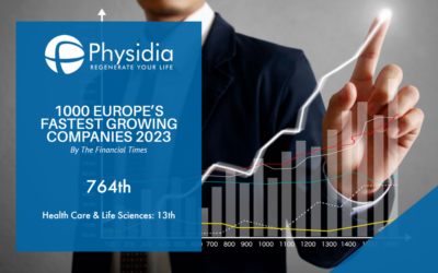 Europe’s fastest-growing companies, Physidia rewarded